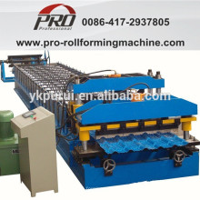 Yingkou Professionelle Herstellung von glasierten Fliesen rollen Formmaschinen / Metalldachmaschine / gebrauchte Baumaschinen